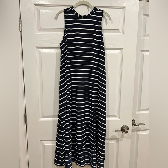 Banana Republic Factory Dresses & Skirts - Banana Republic Factory Striped High-Low Dress Womens Blue White Size Medium